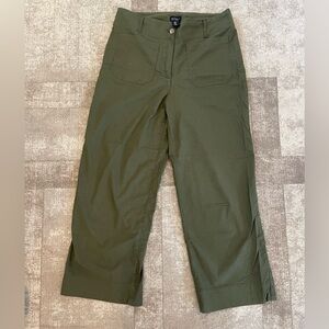 Nicole Miller New York Dark Green Cargo Pants
